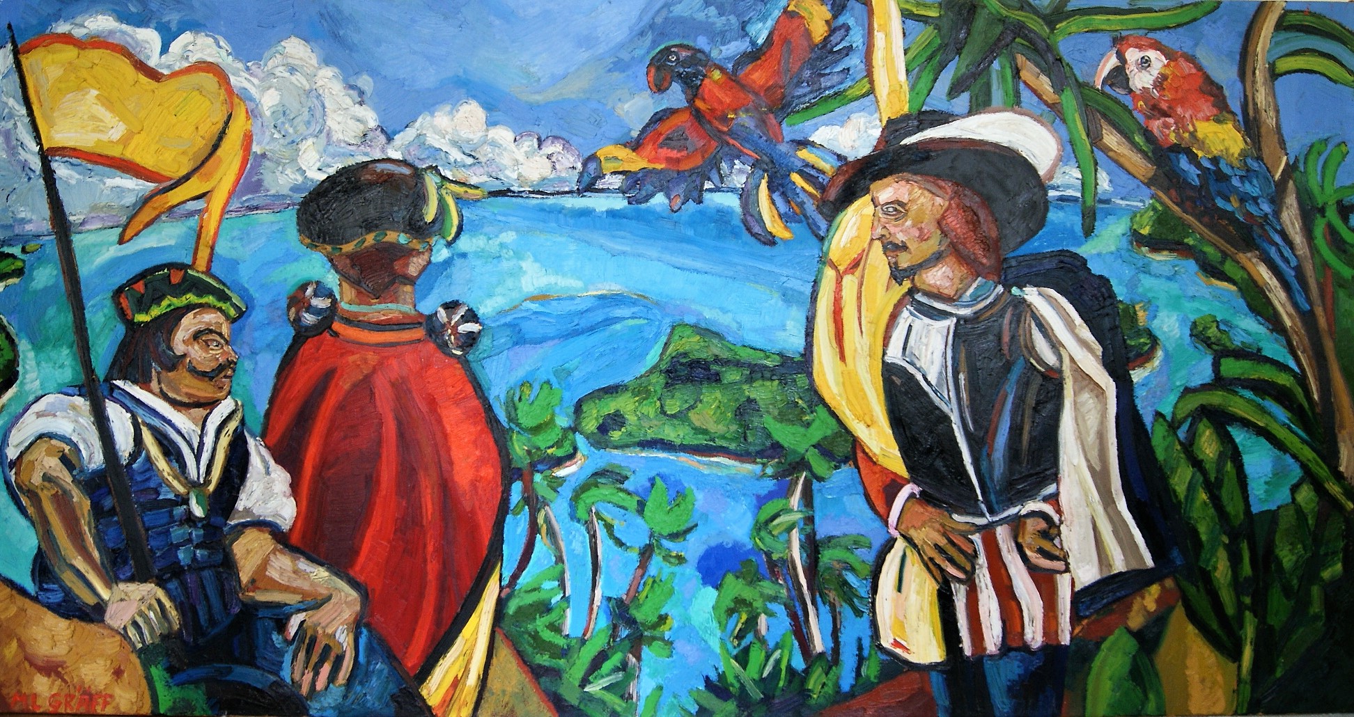 le 25 septembre 1513  Vasco Núñez de Balboa découvre l’océan Pacifique